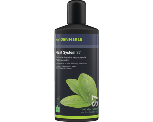 Dennerle Plant System S7 aquariumplantenmeststof, 500ml vloeibaar