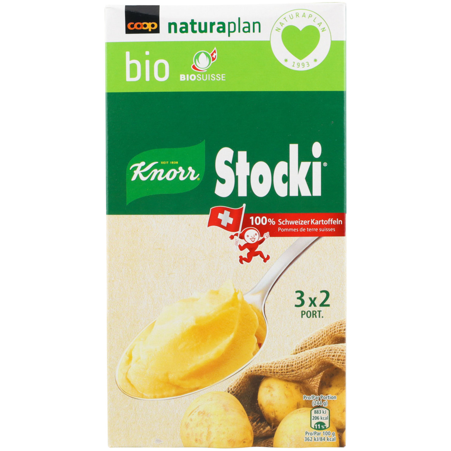 Knorr Naturaplan Bio Stocki 3x2 Portionen