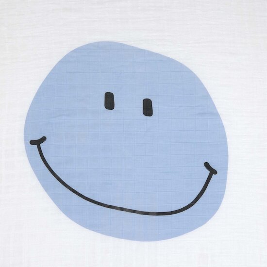 Lot de 2 langes d'emmaillotage XL   Bleu ciel        de               Lässig
