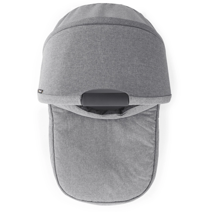 hauck Kinderwagenaufsatz Colibri Melange Grey