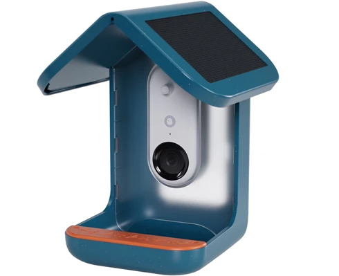 Birdbuddy Smart bird feeder w/ solar roof - Blue