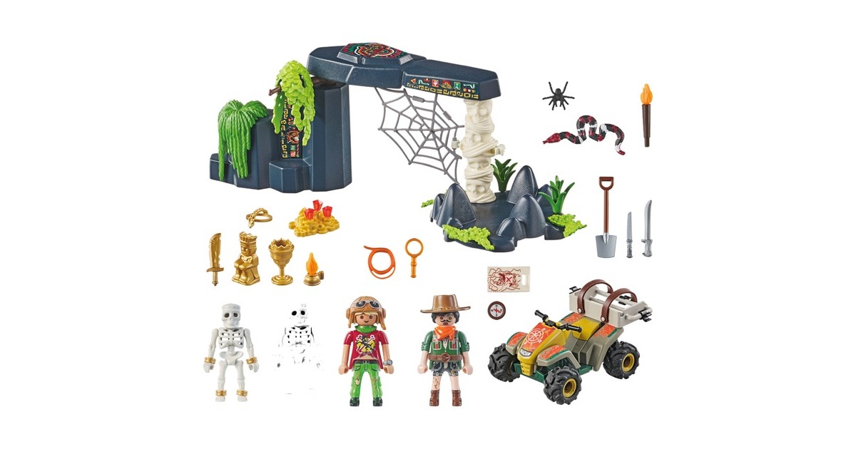 PLAYMOBILSports & Action - Schatzoeken in de jungle Constructiespeelgoed  (71454)