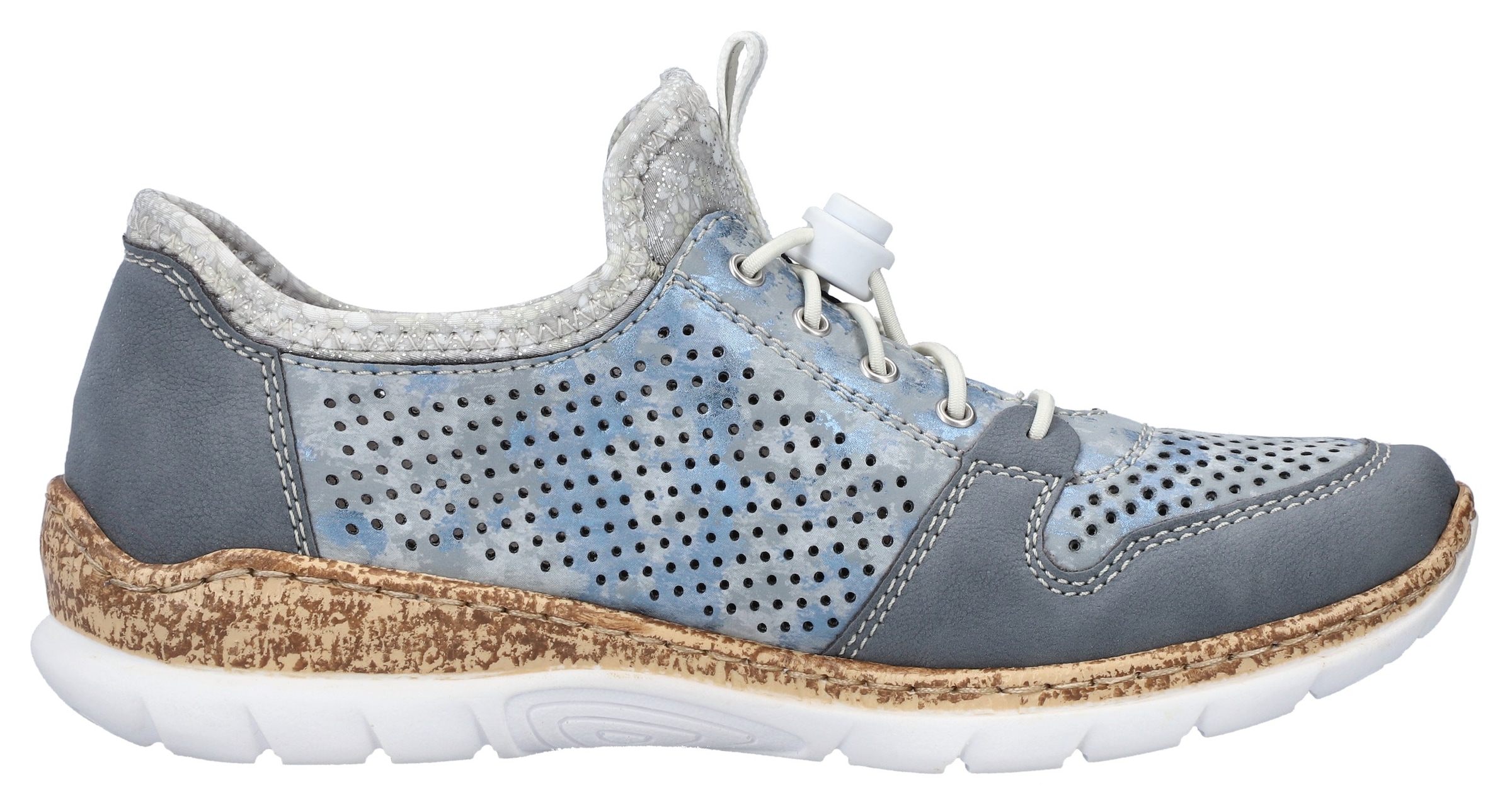 Rieker Slip-On Sneaker  Slipper, Schlupfschuh mit MemoSoft-Ausstattung