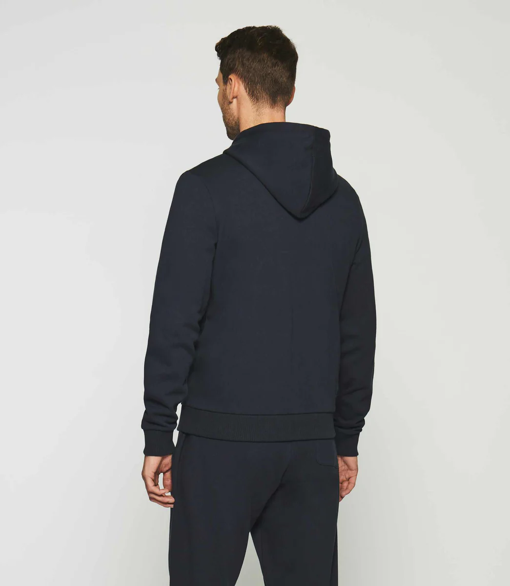 Gilet zippé à capuche marine SWDOGAN