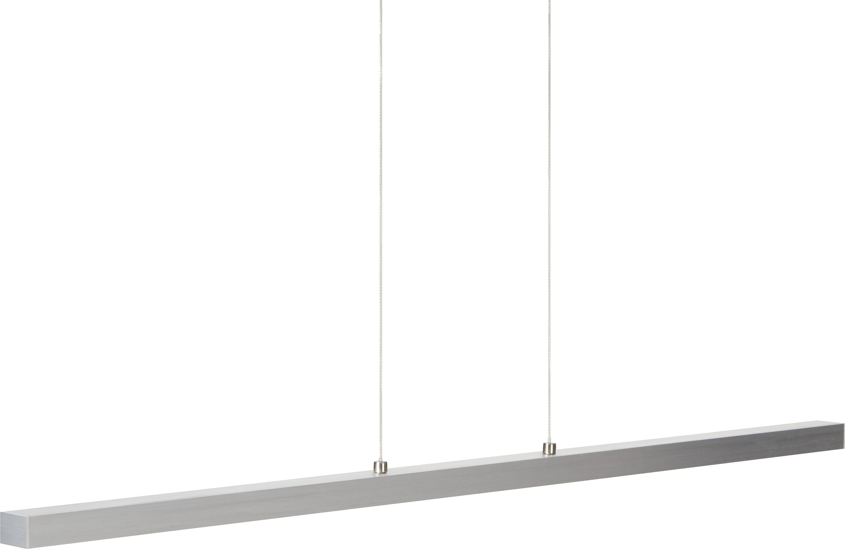 BAIDA Hängeleuchte - Silberfarbig / B: 96.0 cm x T: 3.5 cm x H: 150.0 cm