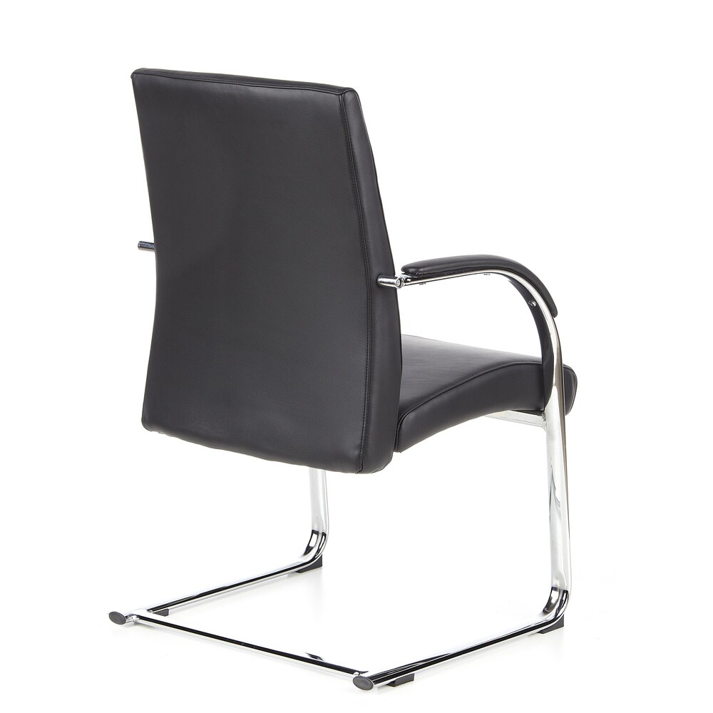 Freischwinger BAROLO V Leder mit Armlehnen hjh OFFICE