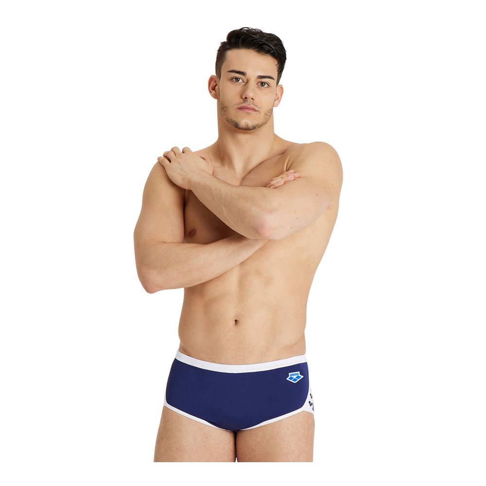 Arena ICONS - Boxer de bain Homme navy/white