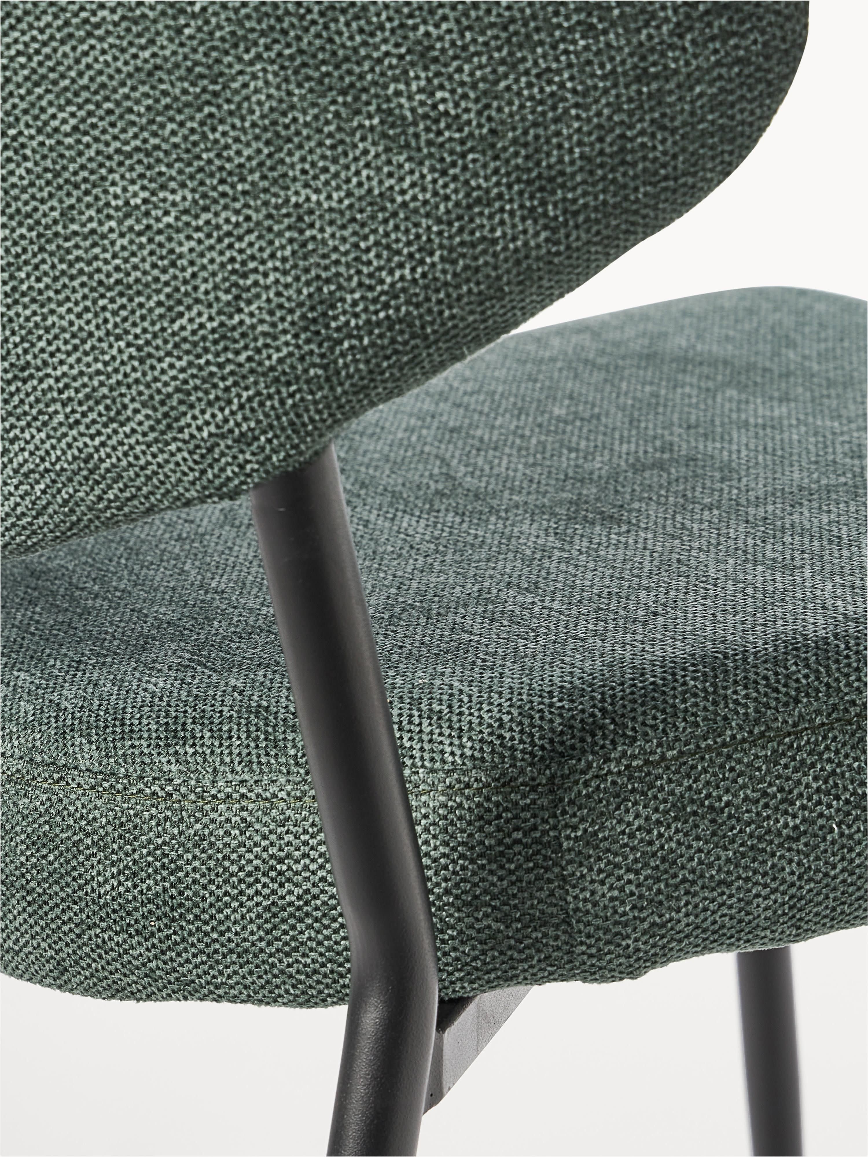 Gestoffeerde stoelen Adele, 2 stuks