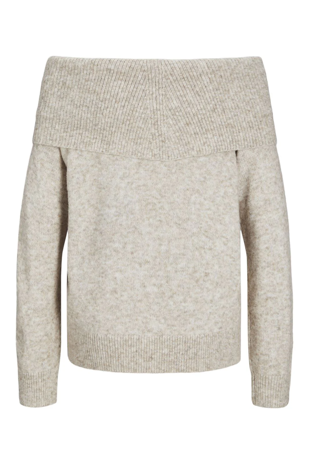 Jjxx Jxminka Off Shoulder Knit 12264129 4635624 fog