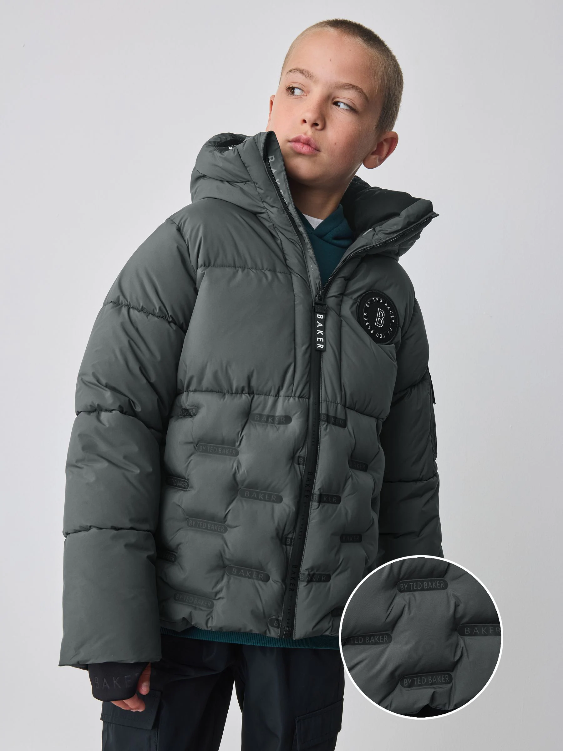 Grijs - Baker by Ted Baker regenbestendige Heatseal jassen