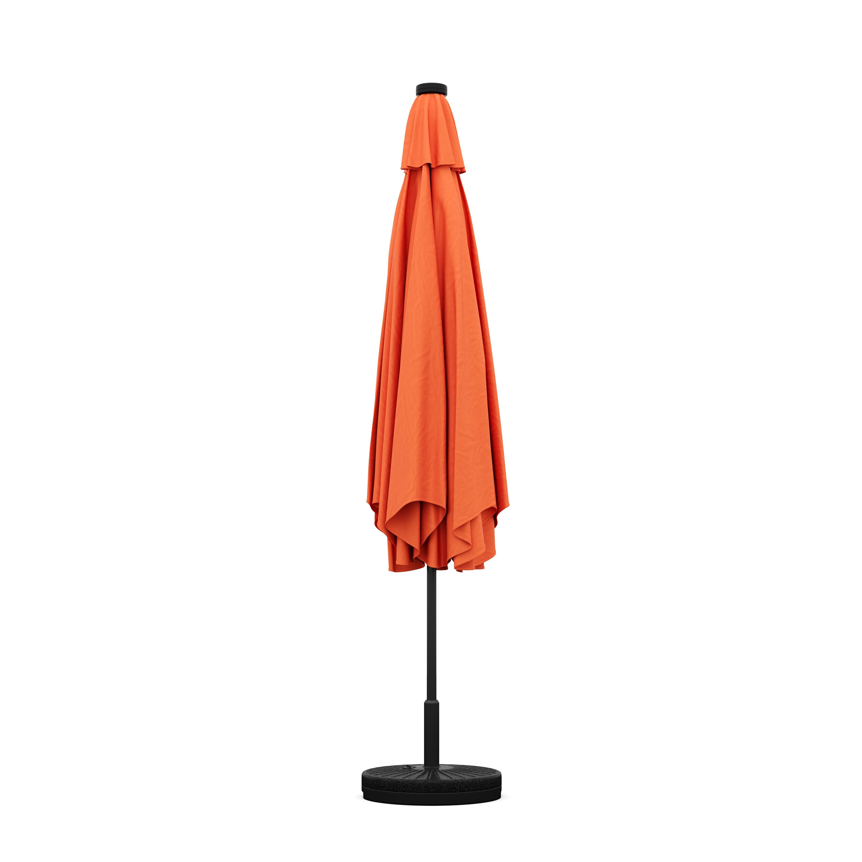 Sonnenschirm VAY mit LED 300 cm orange