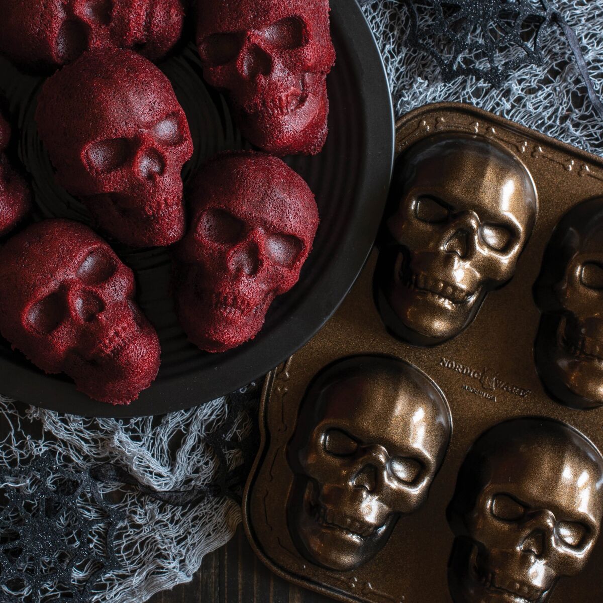 Bakeformer Hodeskaller