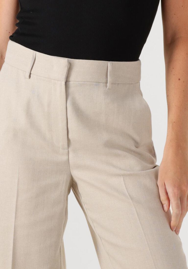 beige co'couture pantalon lisacc linnen ll pant