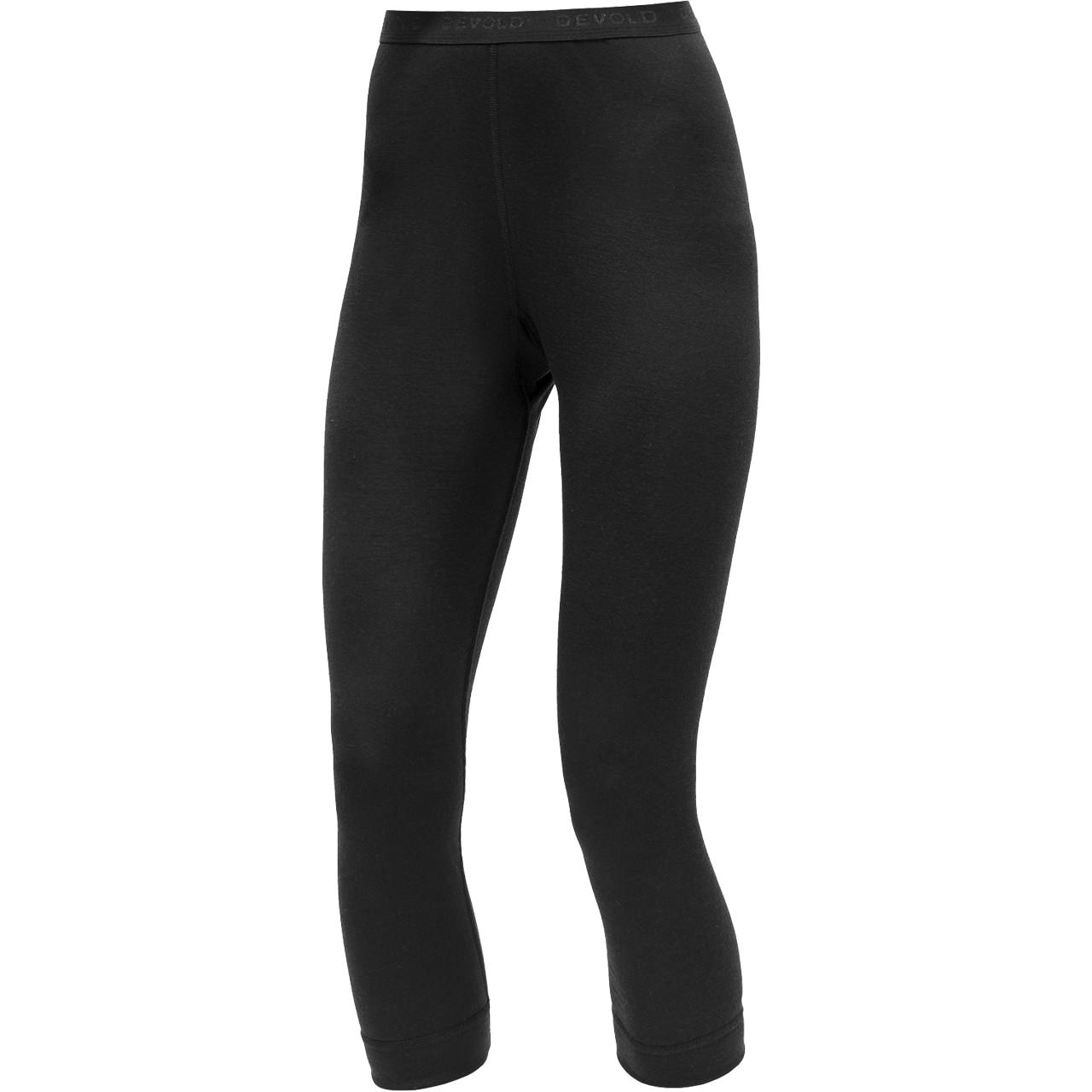 Devold Damen 3/4 Hose Merino 200 JAKTA black | Funktionsunterwäsche | Skitourenbekleidung | Damen | XSPO-Fashion