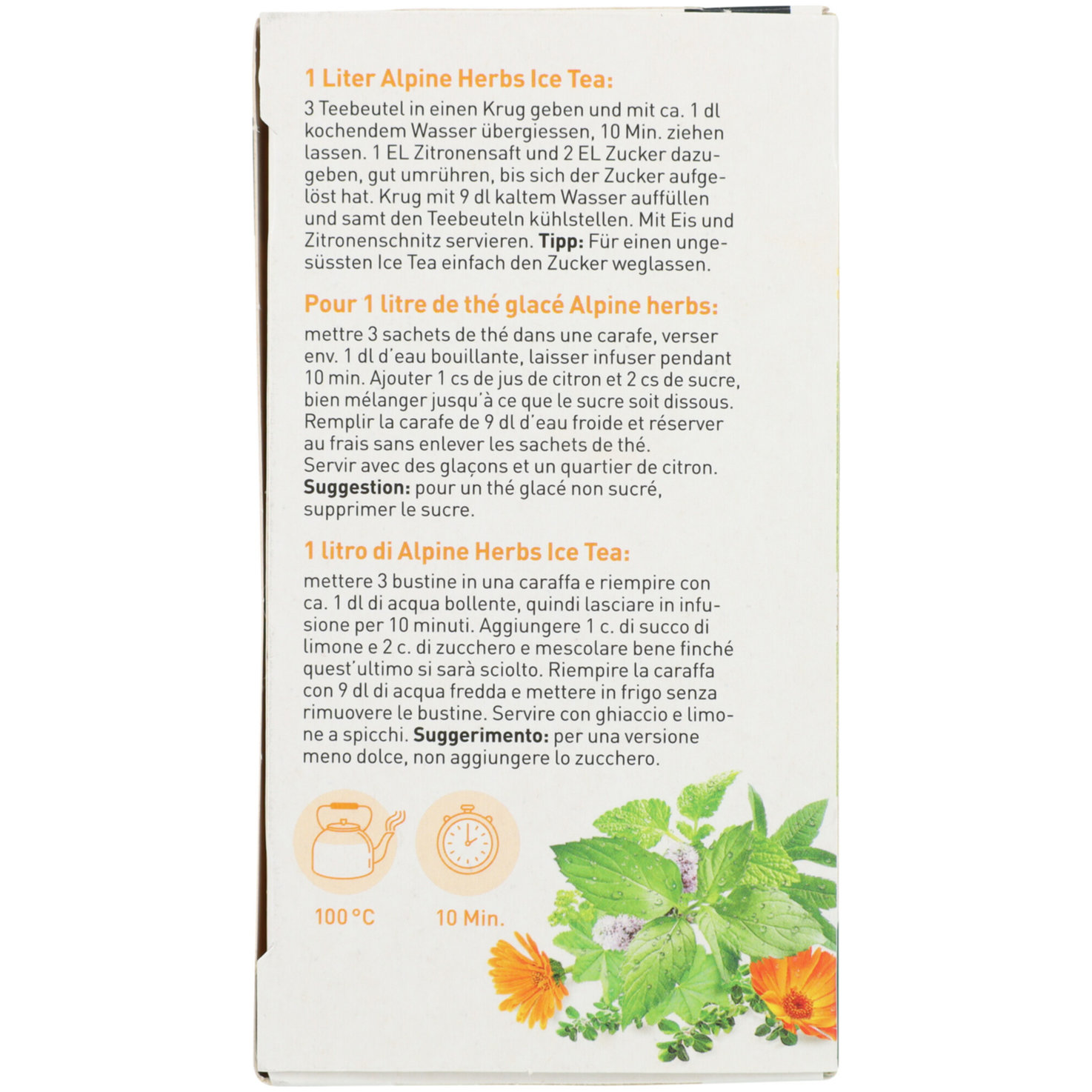 Naturaplan Bio Herbes des Alpes 20 Beutel