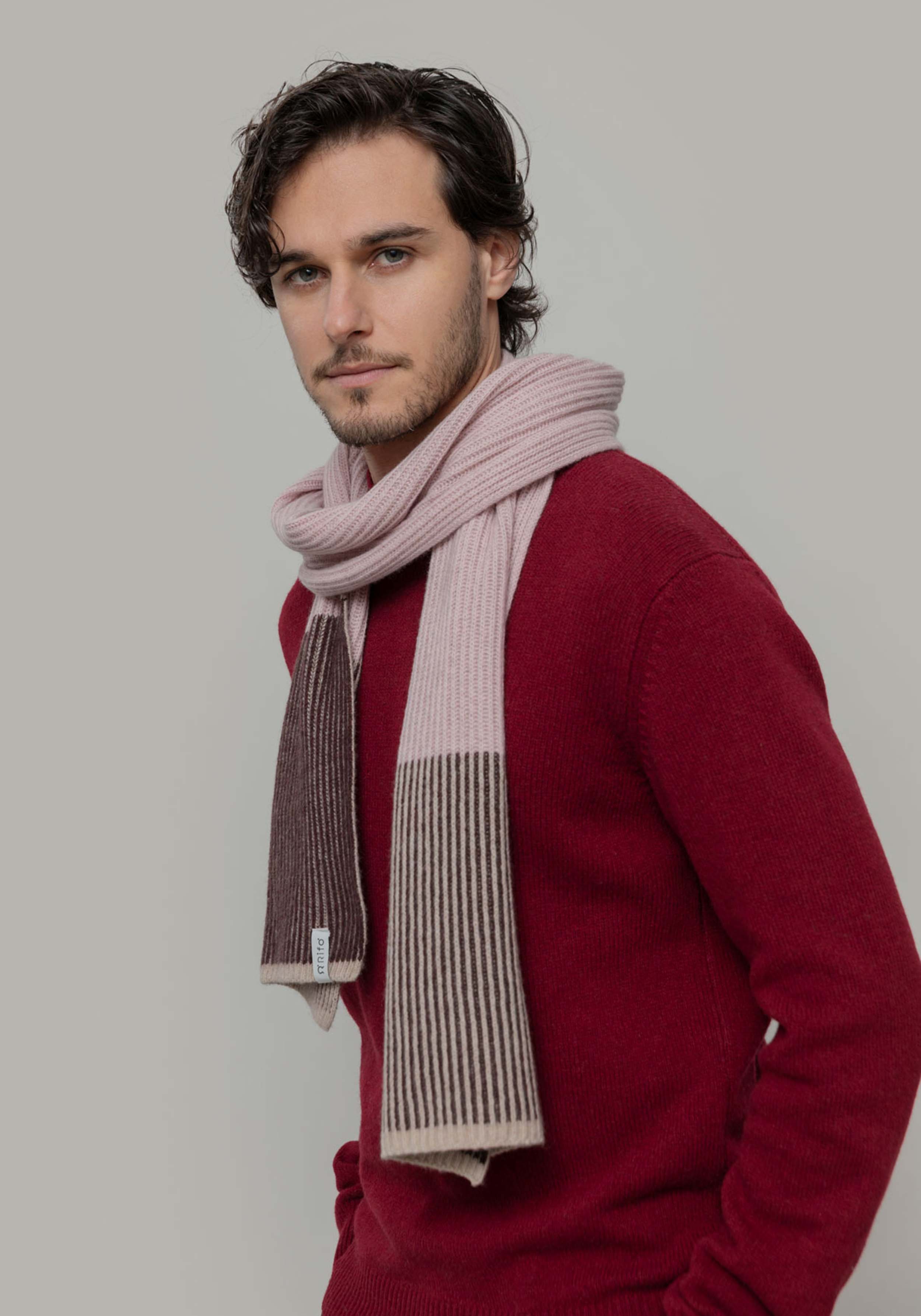 Rifo Kaschmirschal Teresa Rosa Peonia