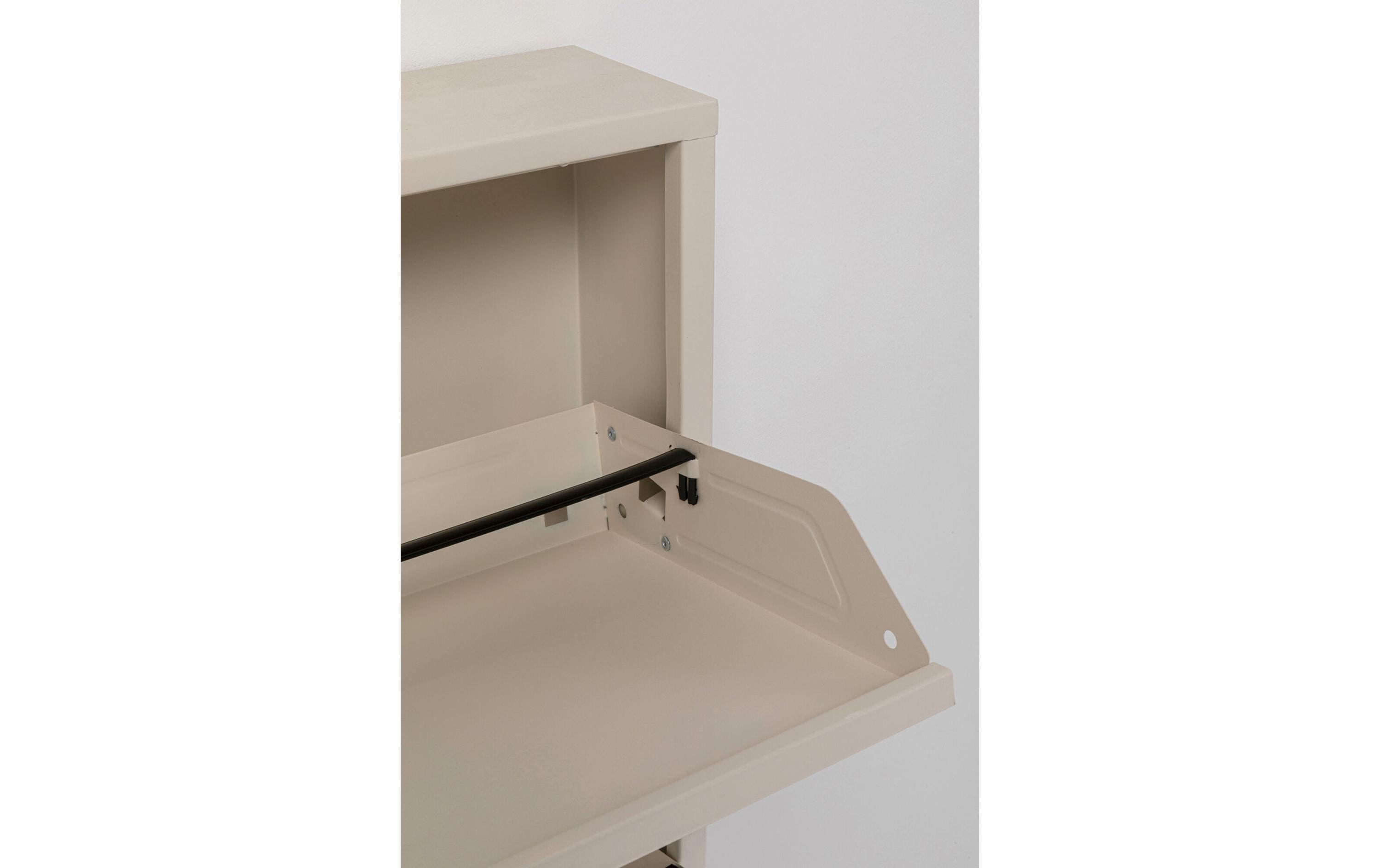 Schuhschrank Caruso 100 x 50 cm, Crème<br>Schuhmöbel