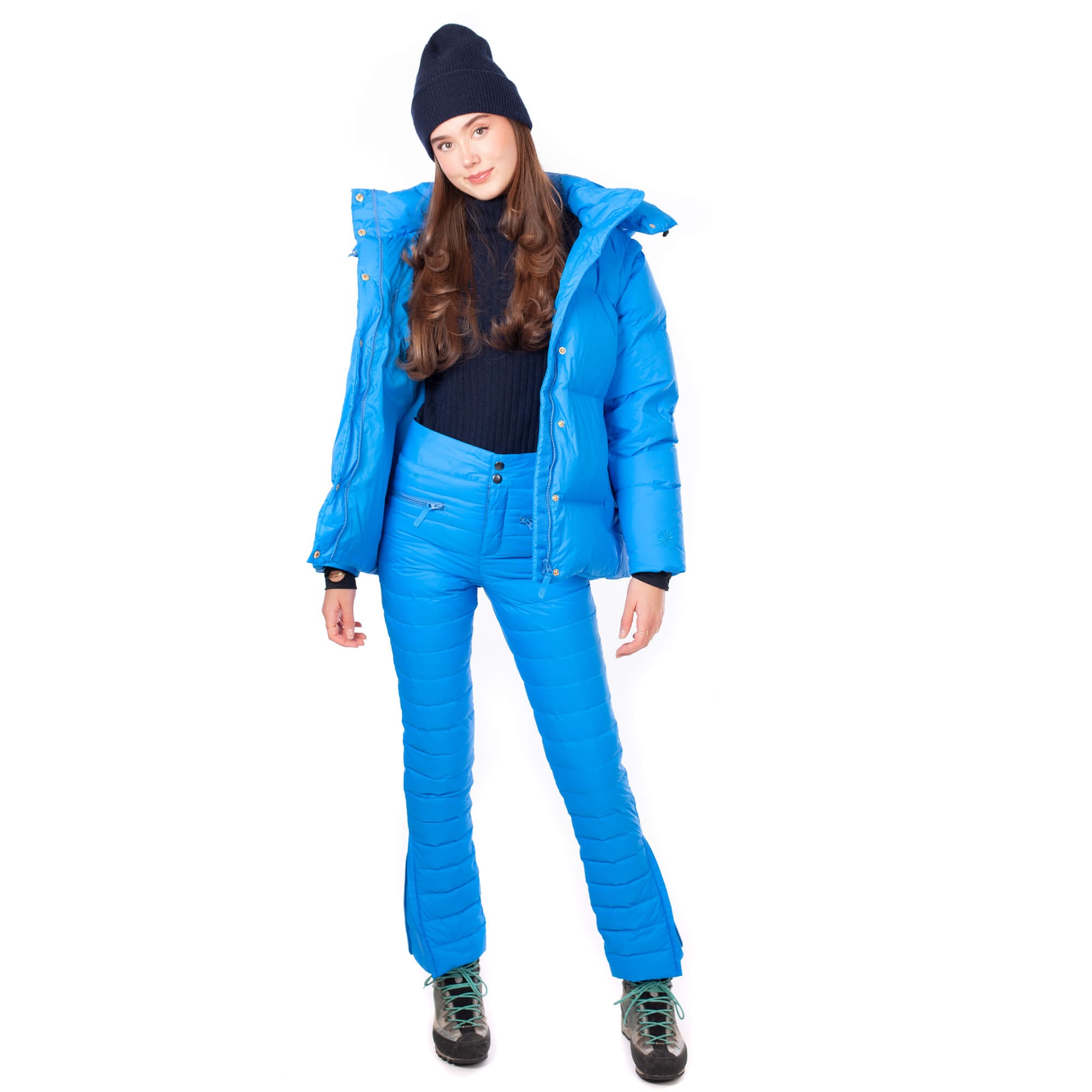 Electra Down Jacket Dame Ibiza Blue
