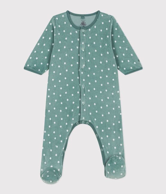 Pyjama bébé étoiles en velours