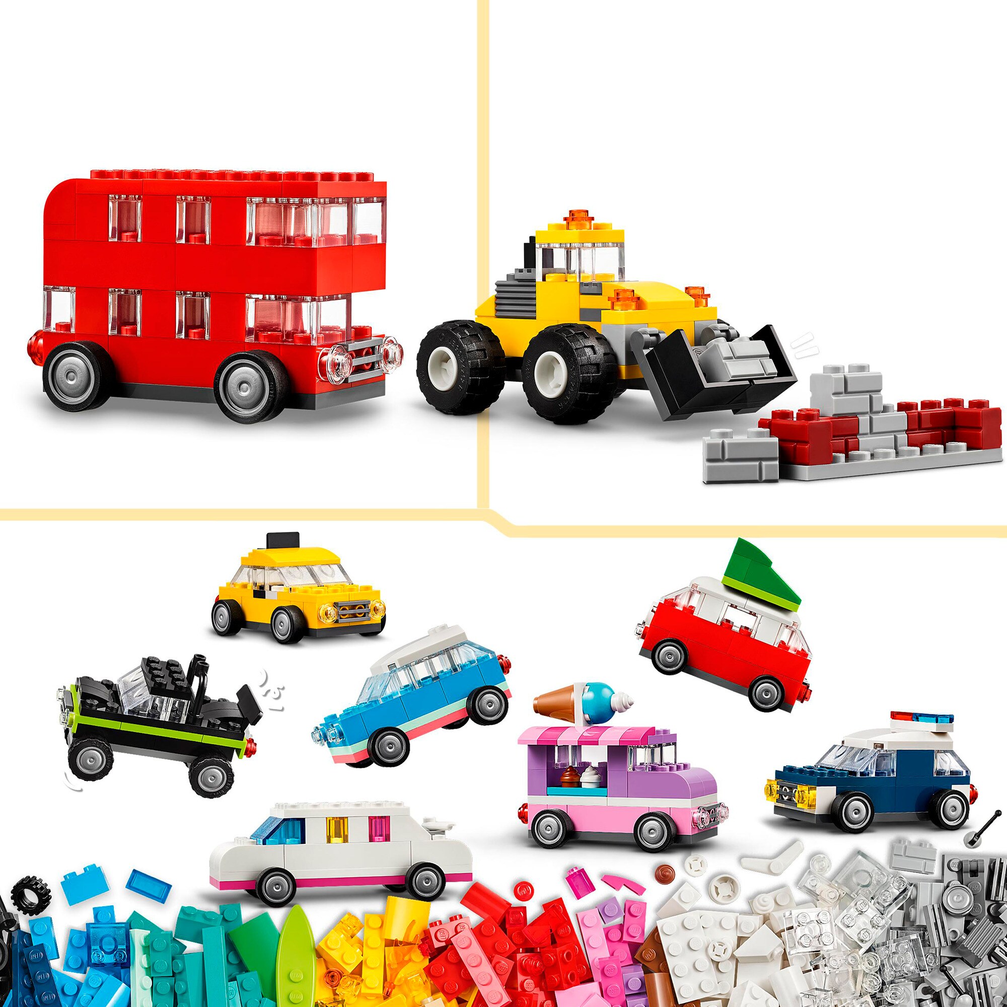 LEGO Konstruktionsspielzeug Classic Kreative Fahrzeuge