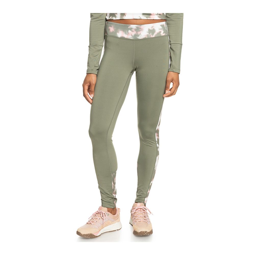 Roxy BIG GEL - Legging Femme deep lichen green ni