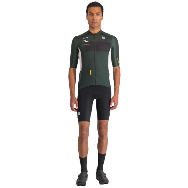 Maillot vélo SPORTFUL BREAKOUT SUPERGIARA JRS SHRUB GREEN