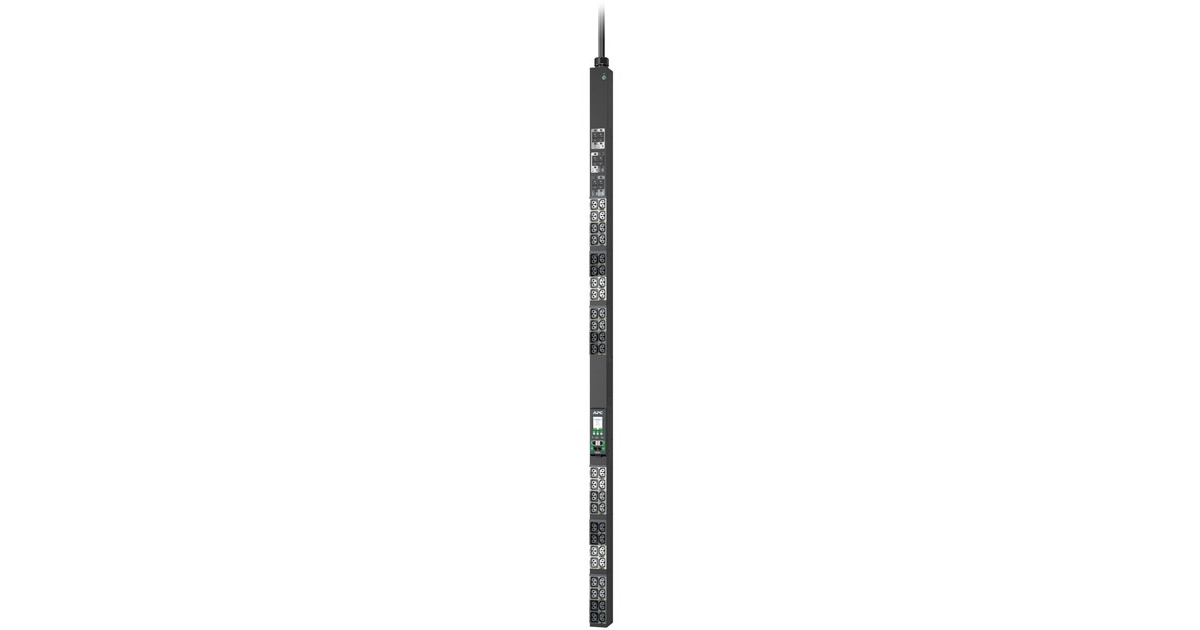 APCAPDU10350SW - Switched, 0U, 32A, 400V  (Zwart, (24x) C13/15 + (24x) C13/15/19/21, IEC60309 32A 3Fase stekker)