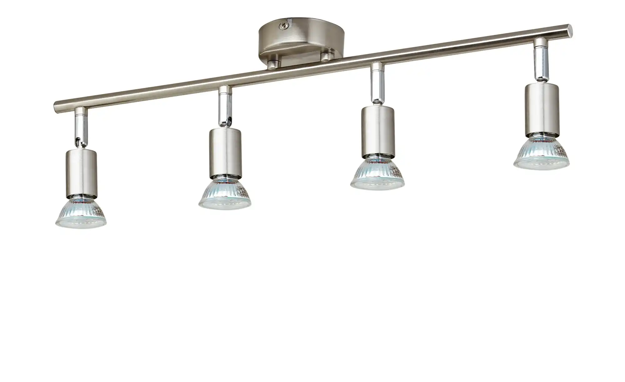 KHG LED- Deckenspot, 4-flammig, nickel matt