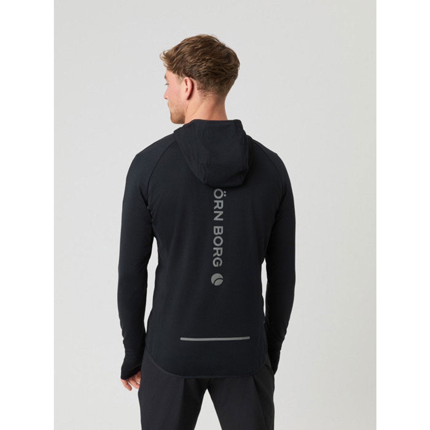Björn Borg Running Midlayer Hood Heren