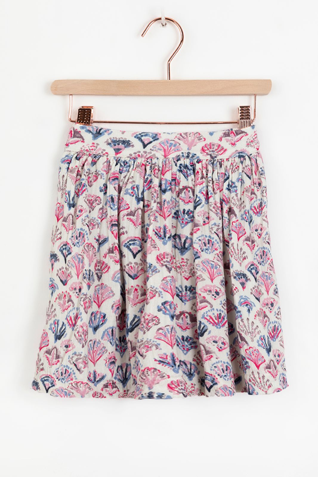 Multicolour rok met print