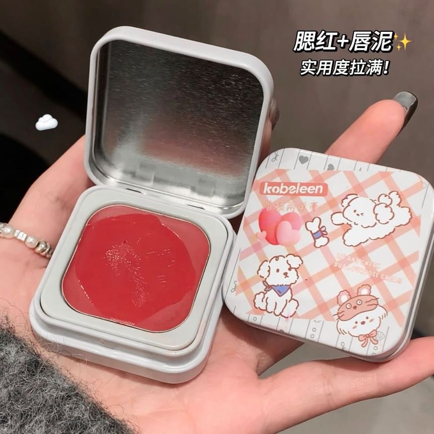 kobeleen - Multifunctionele lip- en wangcrème - 1-3