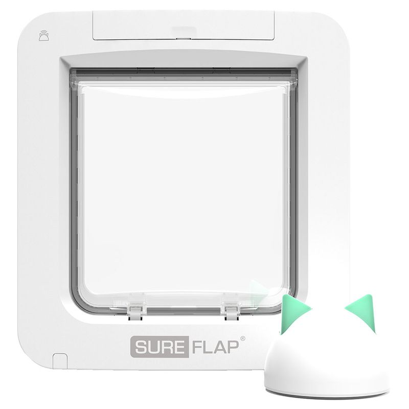 Grande chatière SureFlap Connect à puce électronique