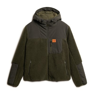 Sherpa homme Hood Expedition Borg Hybrid SUPERDRY