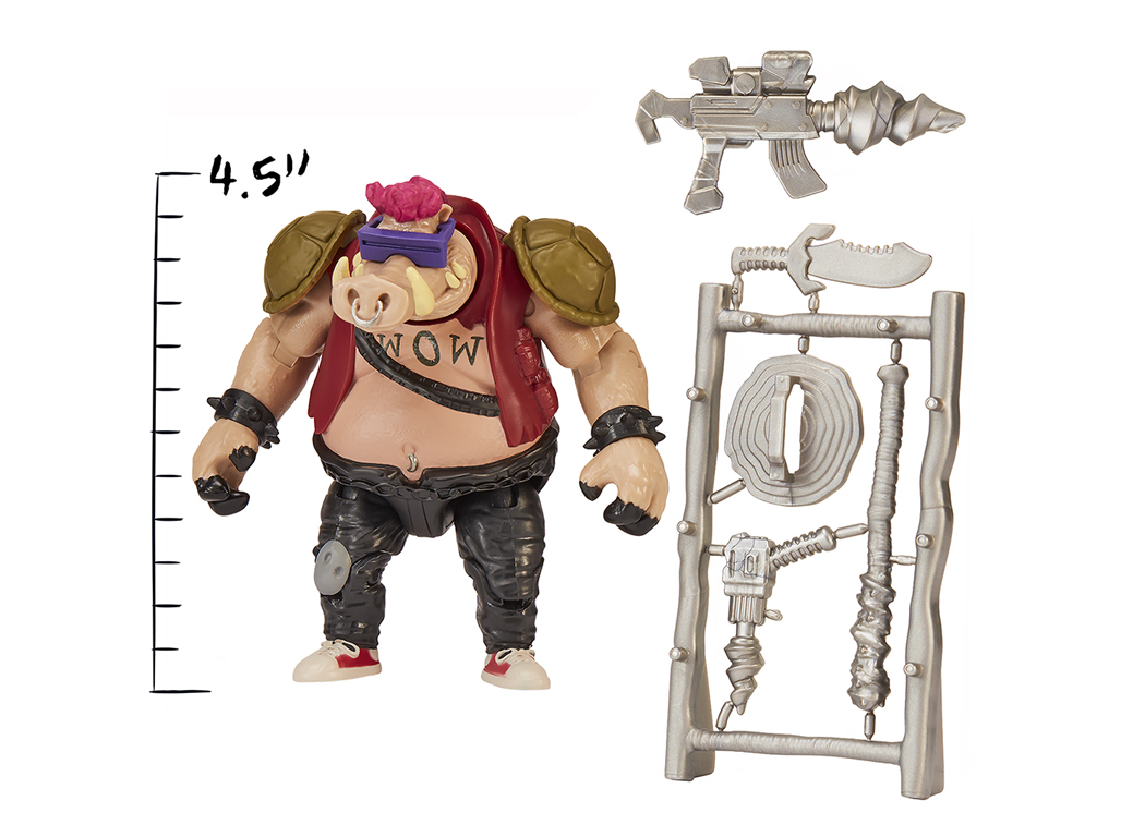 FIGURA BÁSICA TARTARUGAS NINJA MODELOS SORTIDOS