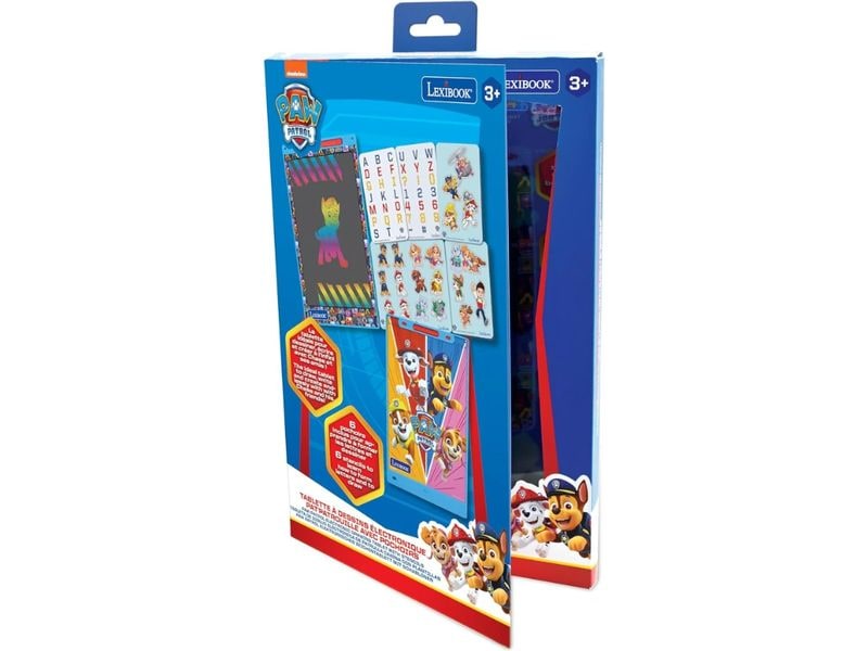 Lexibook Maltafel mit Schablonen Paw Patrol 28 cm Zeichentablett e-ink multicolor