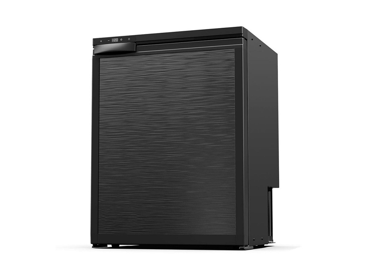 CR65 deurfront geborsteld - black