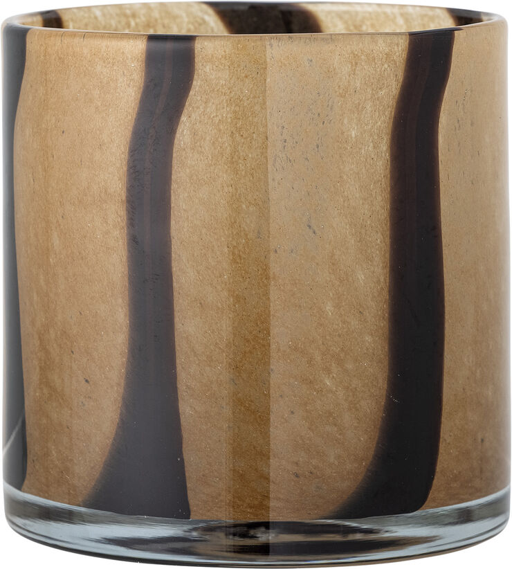 Bloomingville Liberty Fyrfadsstage, Brun, Glas Brun