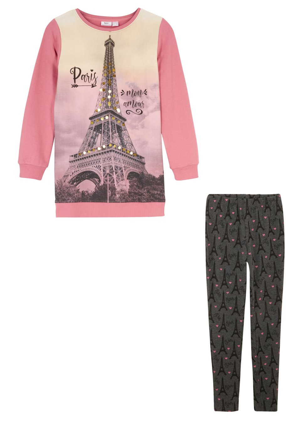 Sweat-shirt et legging fille (Ens. 2 pces.)