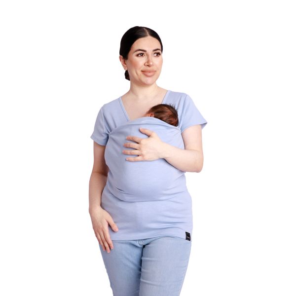 Womboo Buidelshirt - Vrouw - Lichtblauw
