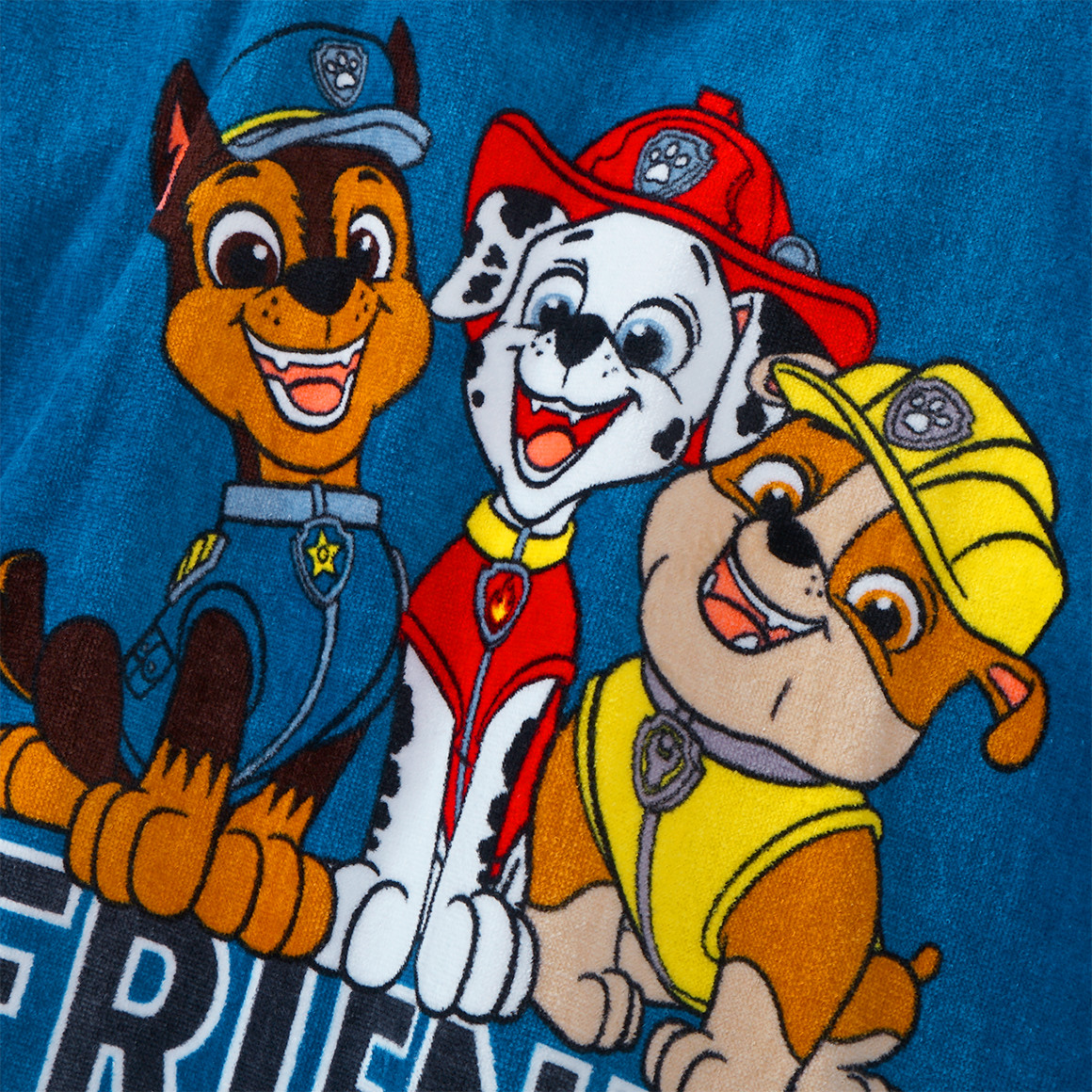 Topolino PAW Patrol Badeponcho mit Kapuze blau