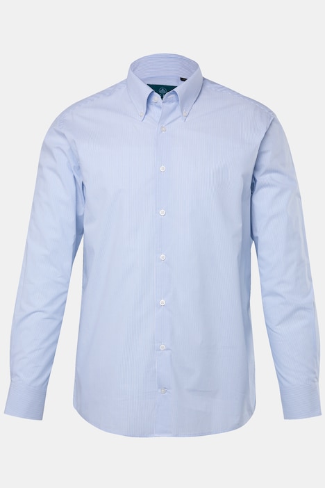 Boston Park Streifenhemd, Langarm, Buttondown-Kragen, Comfort Fit, bis 8 XL