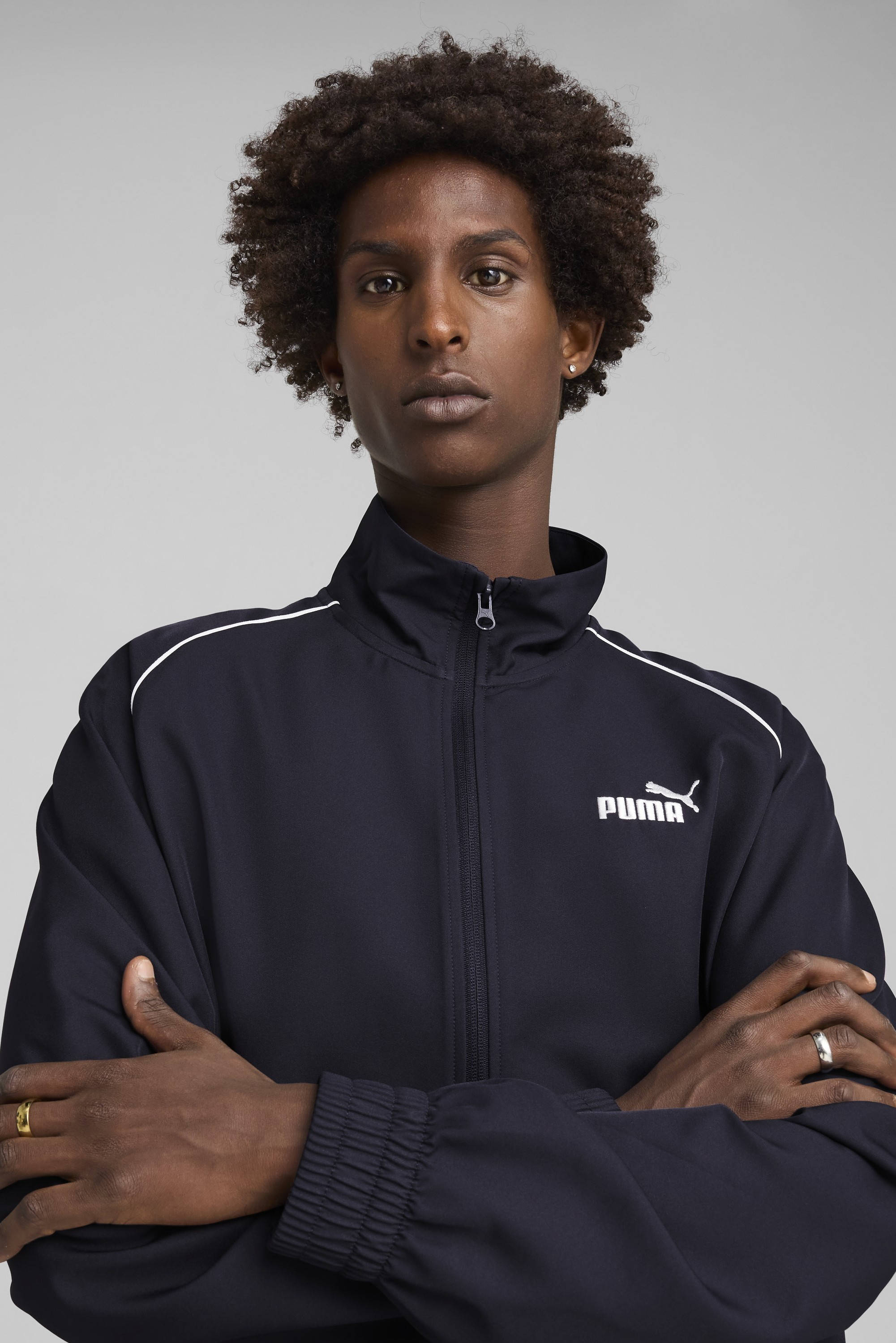 Puma trainingspak donkerblauw