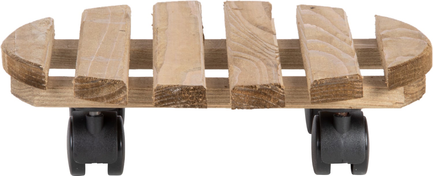 Esschert Design plantentrolley Esschert's Garden bruin D 29 H 8,4 cm