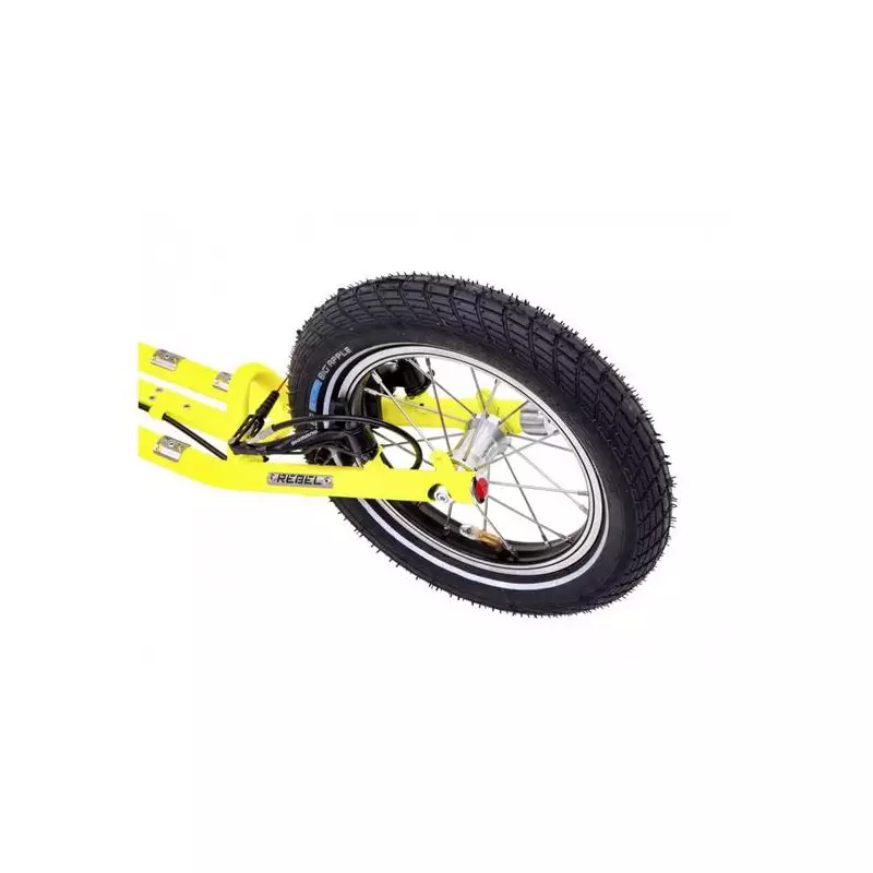 Foldable Footbike KOSTKA REBEL MAX FOLD (G5) - NEON Lemon