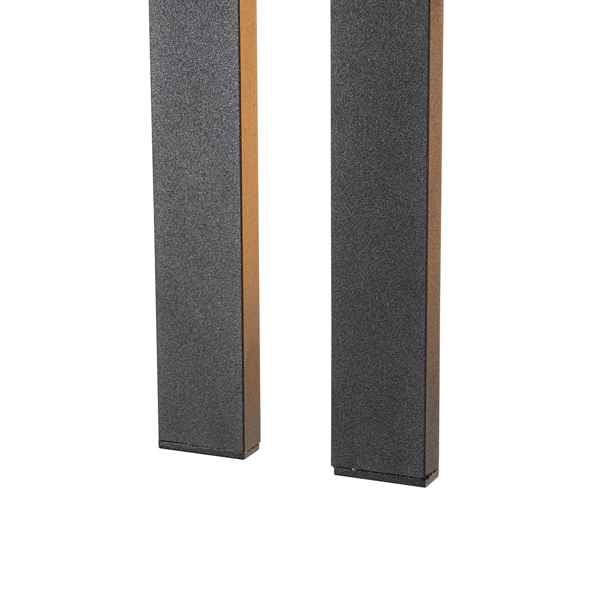 Moderne buiten wandlamp zwart incl. LED 2-lichts IP54 - Jamal