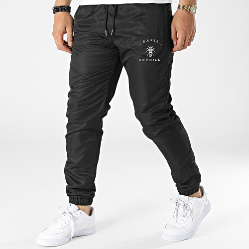Pantalon Jogging Diamant Logo Noir Blanc