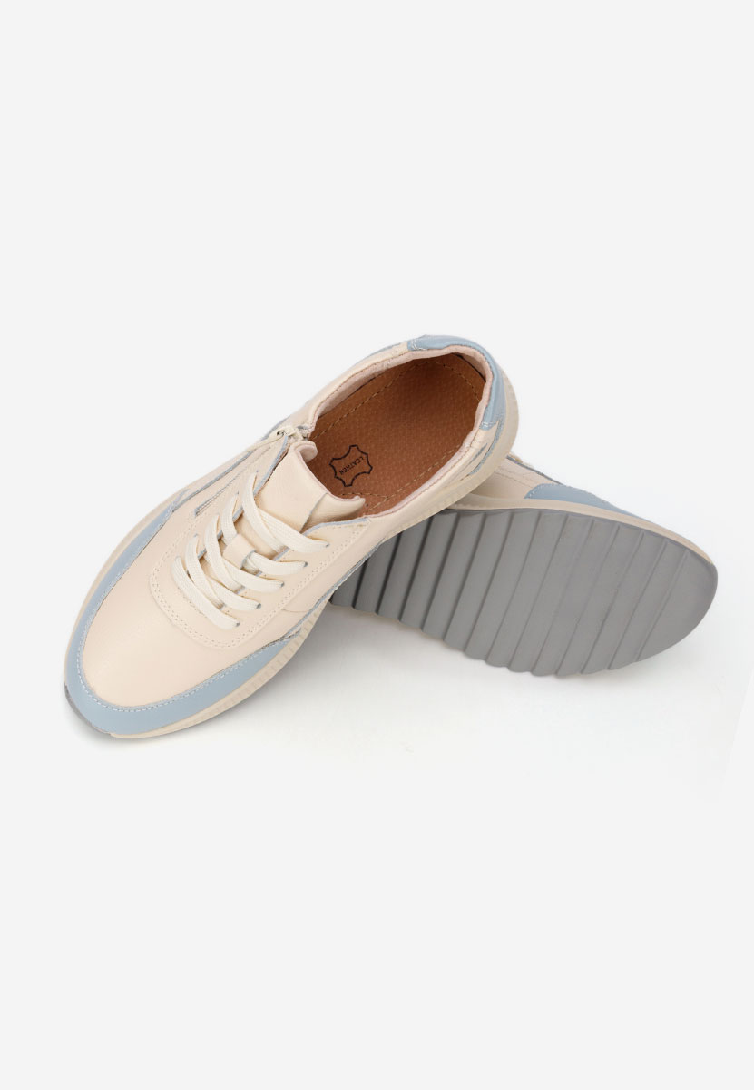 Baskets pour femme beige Brella