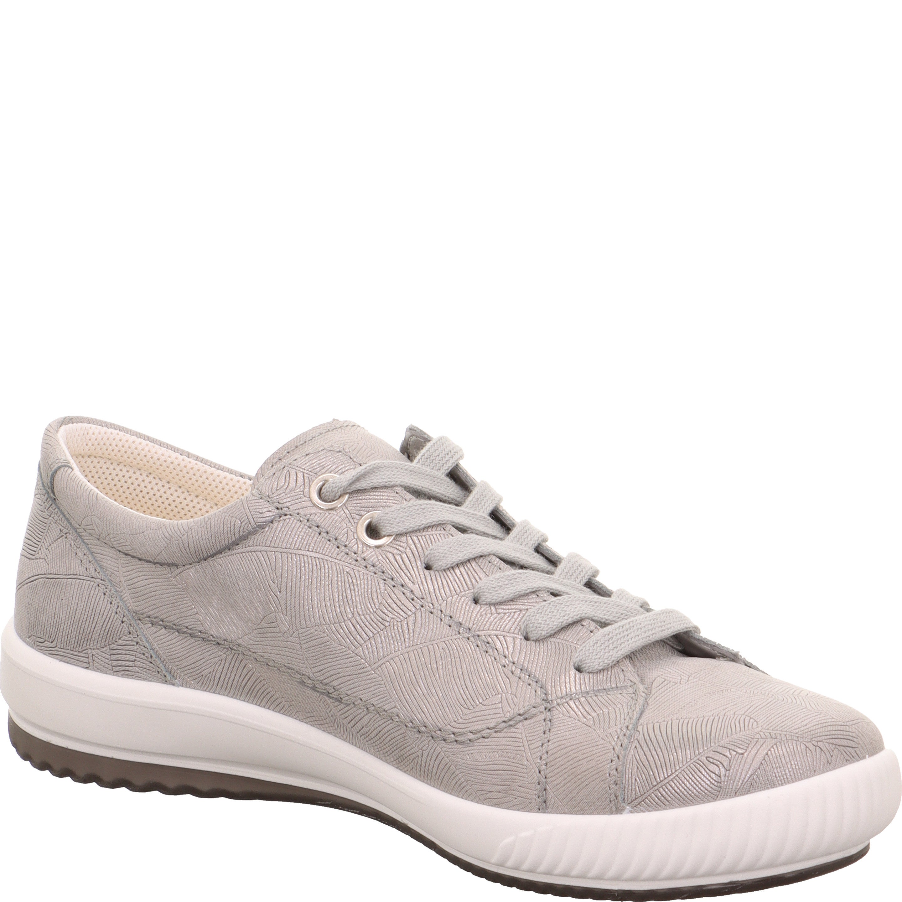 legero TANARO 5.0 Damen  Sneaker low mit Schnürung - Farbe: Metallic Silver - Größe: 5.5