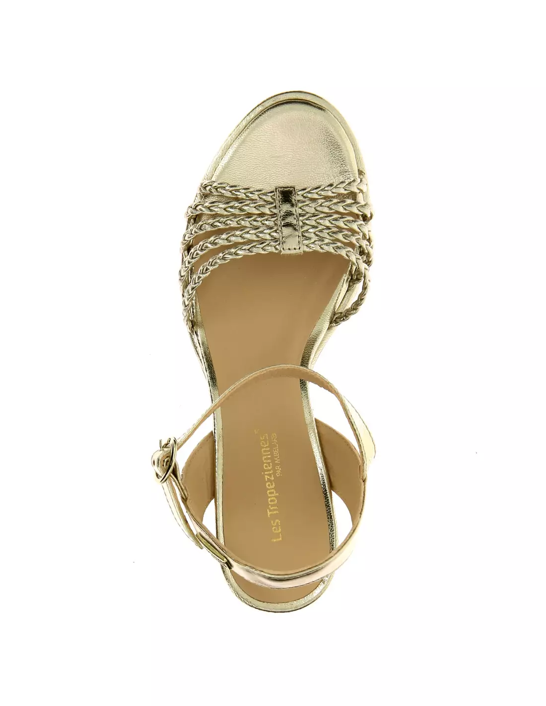 LES TROPEZIENNES LANIA - Sandales & nu-pieds Or