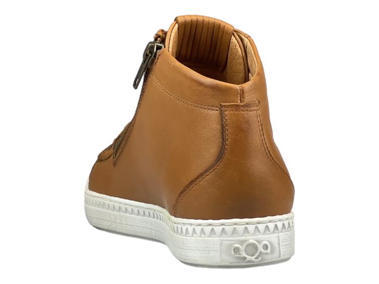 AQA Shoes A8411 velvet cognac